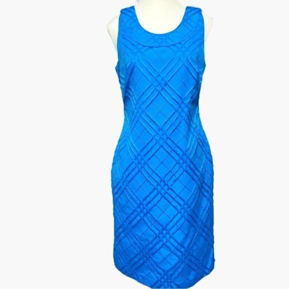 Evan Picone Women’s Blue Midi Dress‎